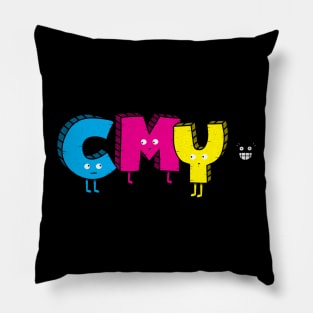 CMY? Pillow