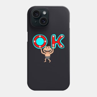 cute child ok bright Phone Case