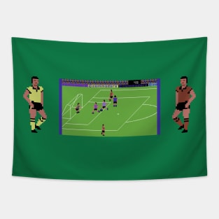 International Soccer Field Tapestry