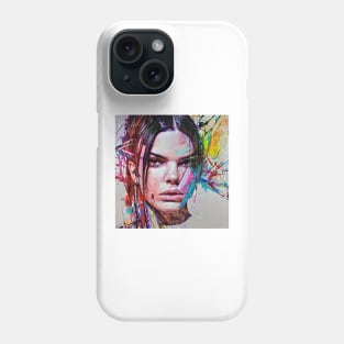 Face of Kendall Phone Case