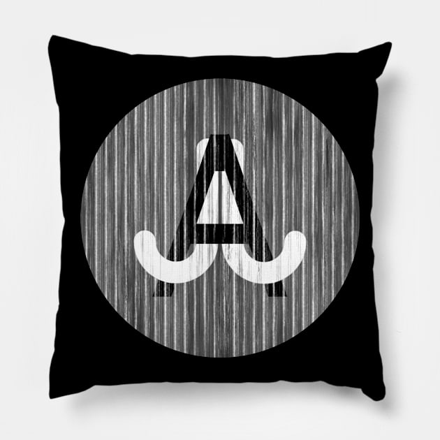 Just Joshin' Around - b+w Pillow by JustJoshinAround83