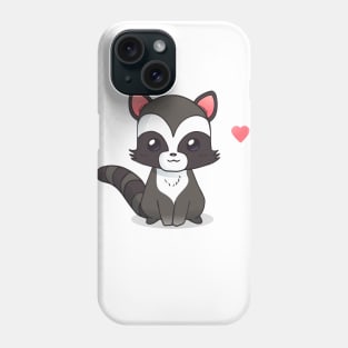 Cute Raccoon Phone Case