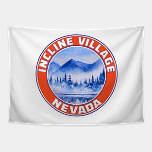 Ski Incline Village Nevada Lake Tahoe Skiing Tapestry