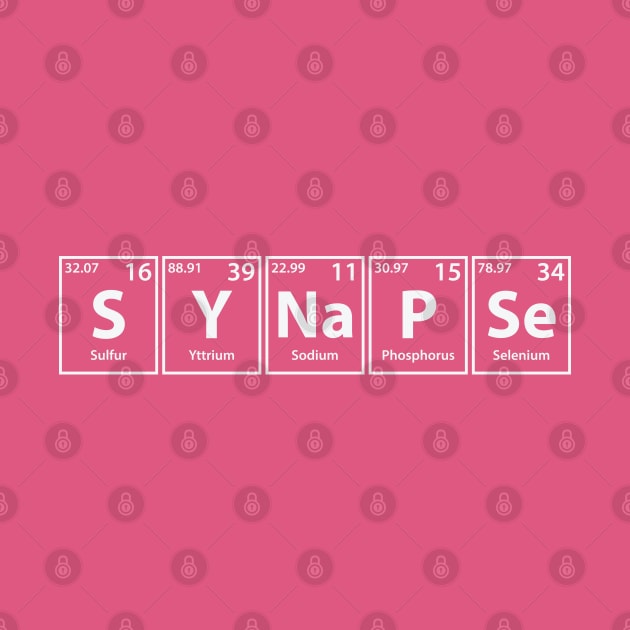 Synapse (S-Y-Na-P-Se) Periodic Elements Spelling by cerebrands