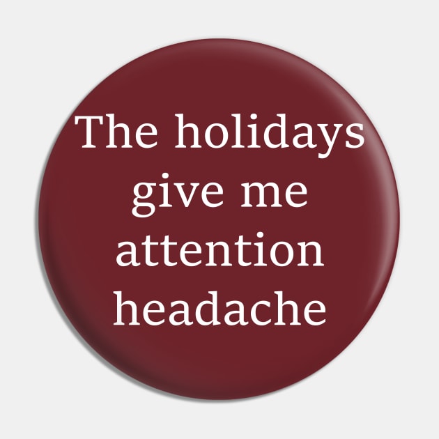 Holiday Headaches Pin by MelissaJBarrett