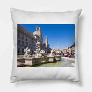 Piazza Navona Pillow