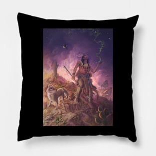 Walks with Wolves Pillow