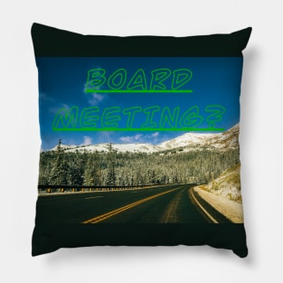 Board Meeting - Colorado Rockies Pillow