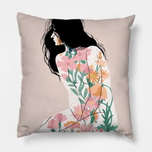 garden inside Pillow