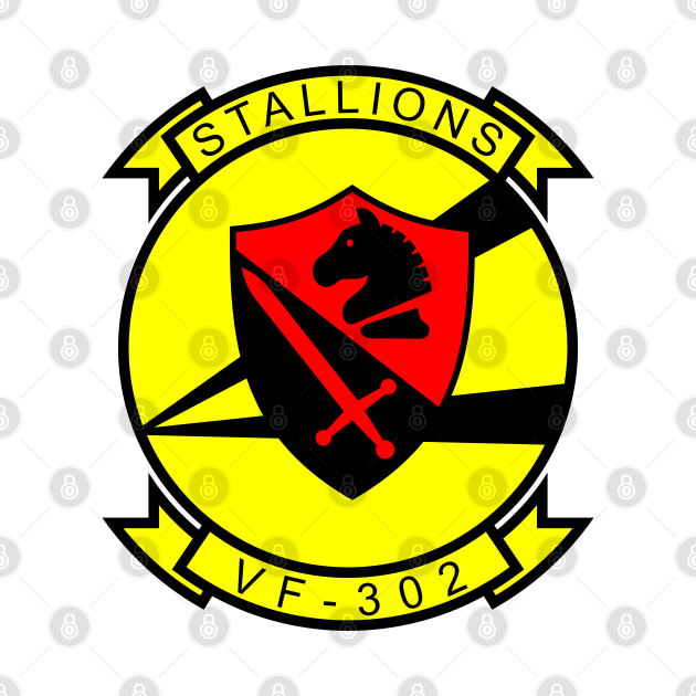 VF-302 Stallions Squadron Patch by MBK