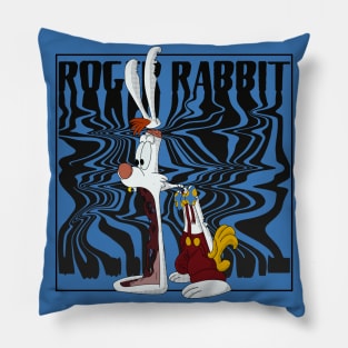 Very surprised Roger Rabbit Pillow