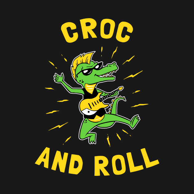 Croc And Roll by dumbshirts