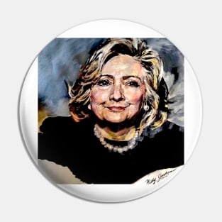 HILLARY CLINTON Pin