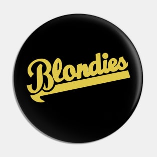 Blondies Detroit Pin