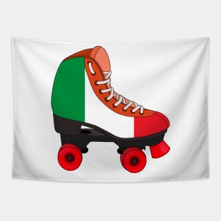 Roller Skating Italy Tapestry