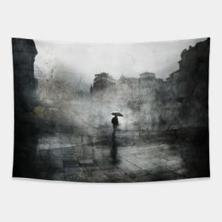 Foggy City Tapestry