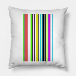 various colorful stripe pattern cell phone case Pillow