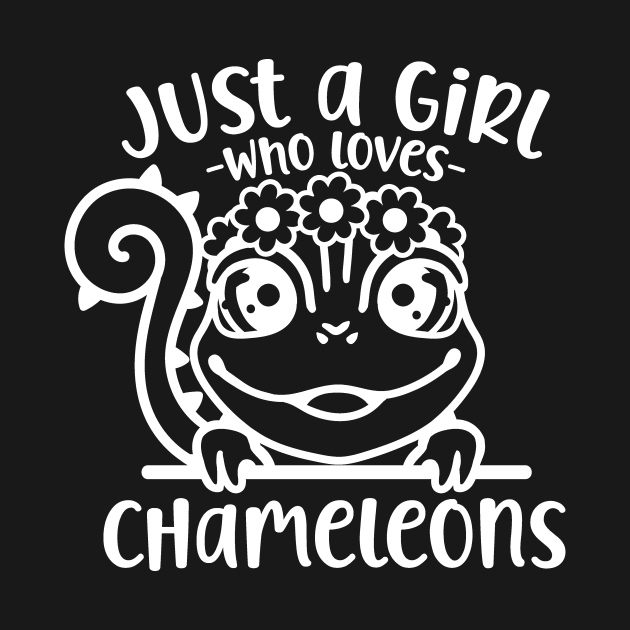 Just A Girl Who Loves Chameleons - Chameleon by fromherotozero