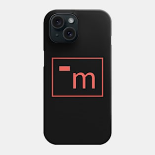 Negative Message Logo Phone Case