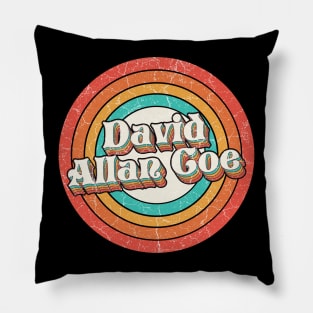 David  Proud Name - Vintage Grunge Style Pillow