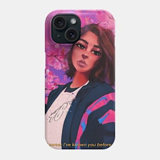 Girl portrait Phone Case