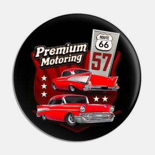 Hot Rod Chevy 57 Pin