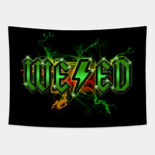 Heavy Metal Weed Tapestry