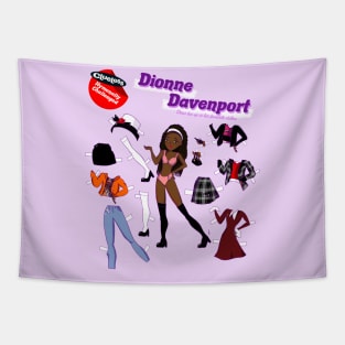 Dionne Paper Doll (Clueless) Tapestry