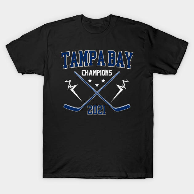 Tampa Bay Champions 2021 - Tampa Bay Hockey - T-Shirt