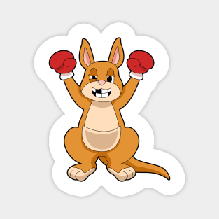 Kangaroo Boxer Boxing gloves Magnet