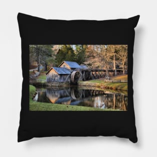 Mabry Mill Sunset Pillow