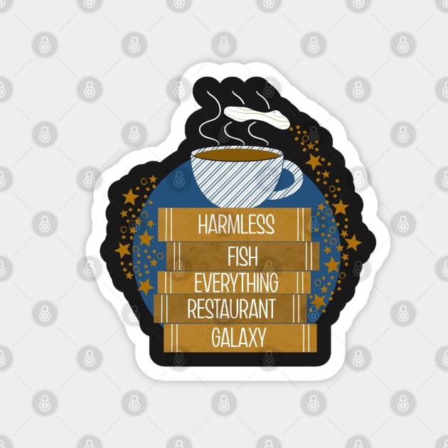 Hitchhikers Guide to the Galaxy Magnet by MorvernDesigns