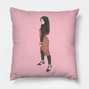 Pink Salmon Pillow