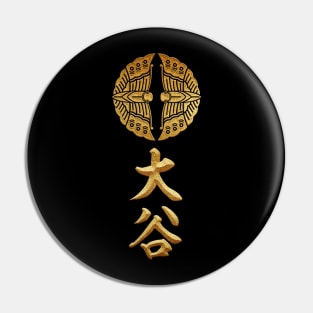 Otani Kamon with Otani Kanji Pin