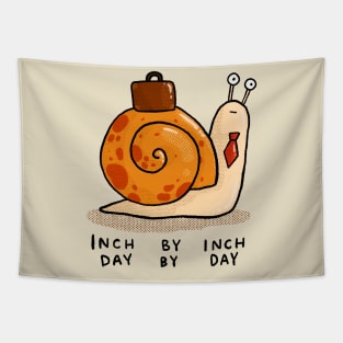 Inch By Inch. Day By Day Tapestry