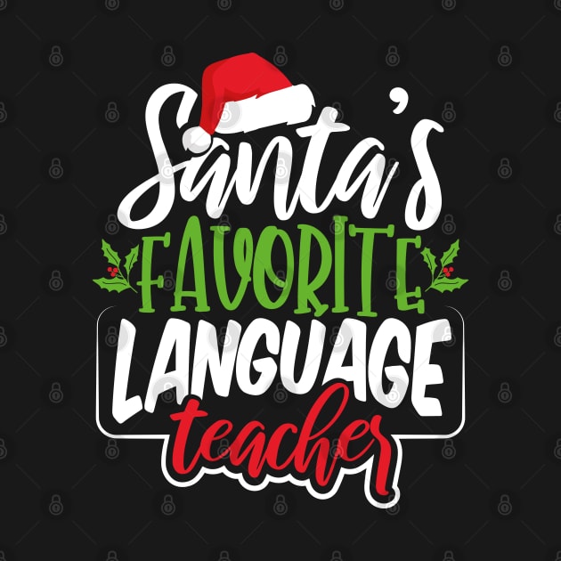 Santa's Favorite Language Teacher by uncannysage
