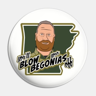 Chief Bradley Taylor You’ll BLOW your begonias OFF oplive on patrol live op nation SHIRT HAT MUG STICKER Pin