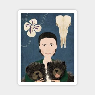 Georgia, Bo and Chia Magnet