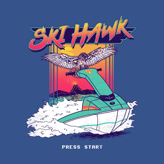 Ski Hawk by Hillary White Rabbit
