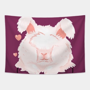 Pocket Cute Angora rabbit Tapestry