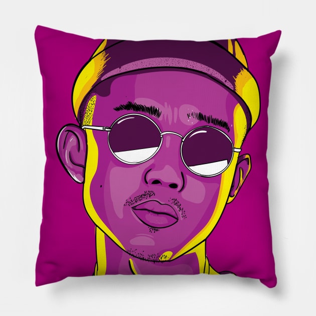 Gai Chinese Rapper Pillow by gastaocared