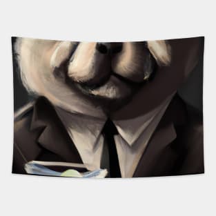 Chow Chow Suit Martini Tapestry