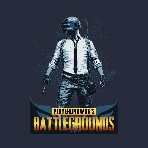 PlayerUnknown's Battleground Vintage by Creativedy Stuff