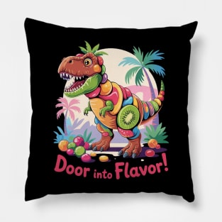 Candy Dino – Roar into Flavor Pillow