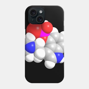 Psilocybin Molecule Chemistry Phone Case