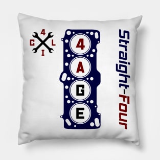 4AGE Straight Four Engine Pillow