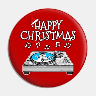 Christmas DJ Music Producer Xmas 2022 Pin