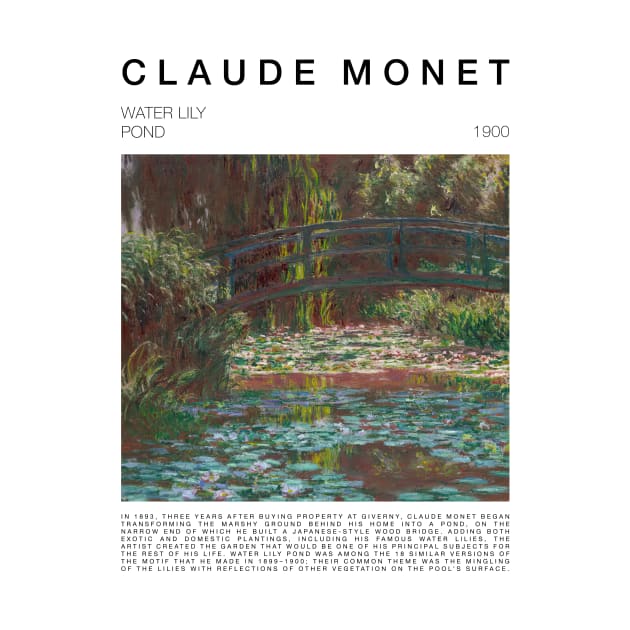 Claude Monet - Water Lily Pond by FelipeHora