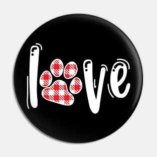 Love paw Pin