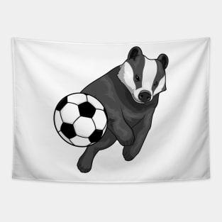 Honey badger Soccer player Soccer Tapestry